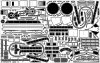 Pontos 23002F1 USS BB-63 Missouri 1945 Detail Up Set (Teak tone stained wooden deck) (1:200)